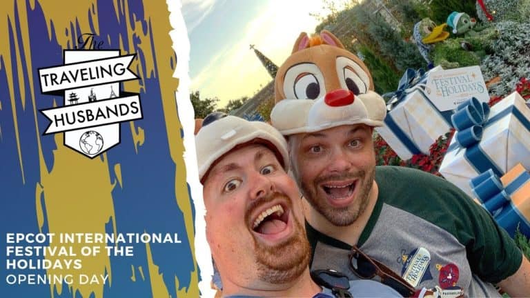 Epcot International Festival of the Holidays Opening Day