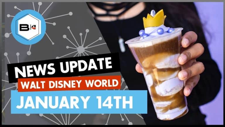 Walt Disney World News Update for January 14th