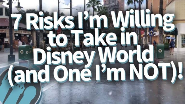 7 Risks I'm Willing To Take in Disney World (And One I'm NOT)