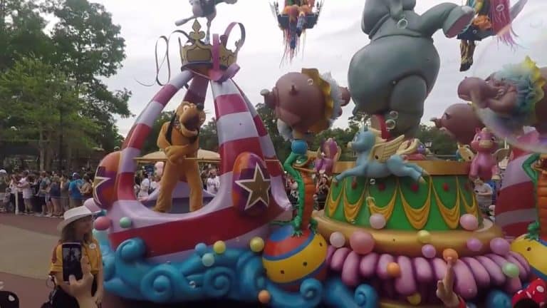 Grand Opening of Disney Style at Disney Springs - Festival of Fantasy Parade the Day After the Fire