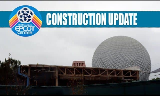 Epcot Construction Update Future World Walk Through