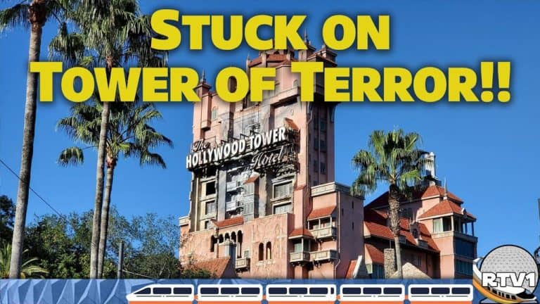 We Got Stuck on Twilight Zone Tower of Terror at Walt Disney World