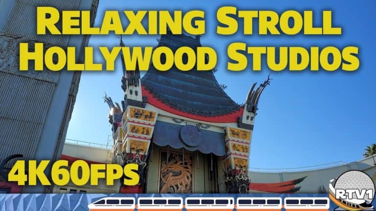 Relaxing Stroll at Disney's Hollywood Studios