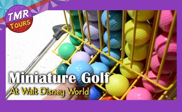 Winter Summerland and Fantasia Gardens - Miniature Golf at Disney