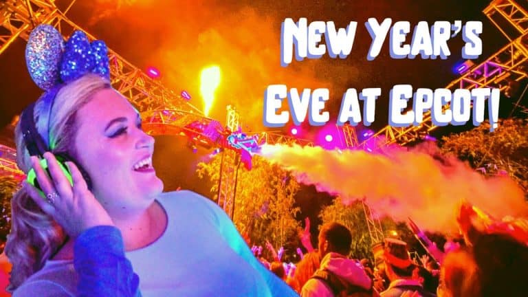 Epcot New Year's Eve Countdown Spectacular at Walt Disney World