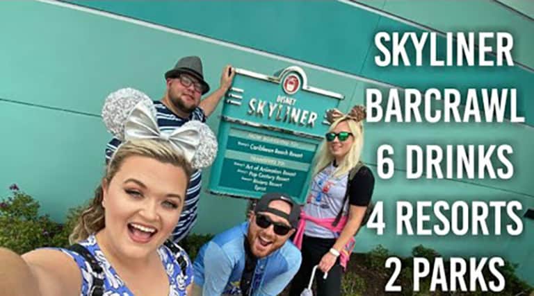 Paging Mr Morrow - Disney Skyliner Pub Crawl with Friends