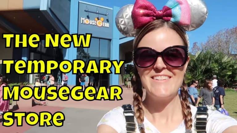 The New Temporary MouseGear Store at Epcot & Some New Merchandise