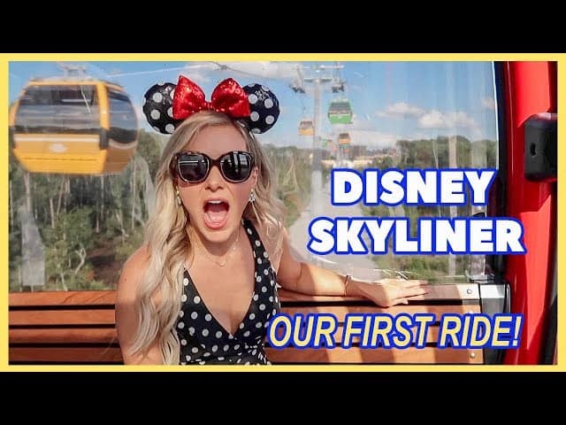 Our FIRST Ride on the Disney Skyliner at Walt Disney World