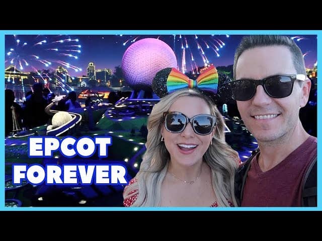 EPCOT FOREVER Fireworks Opening Night & NEW Preview Center
