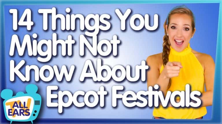 Going to Epcot This Year? Keep an Eye Out for These 14 Unique Festival Experiences!