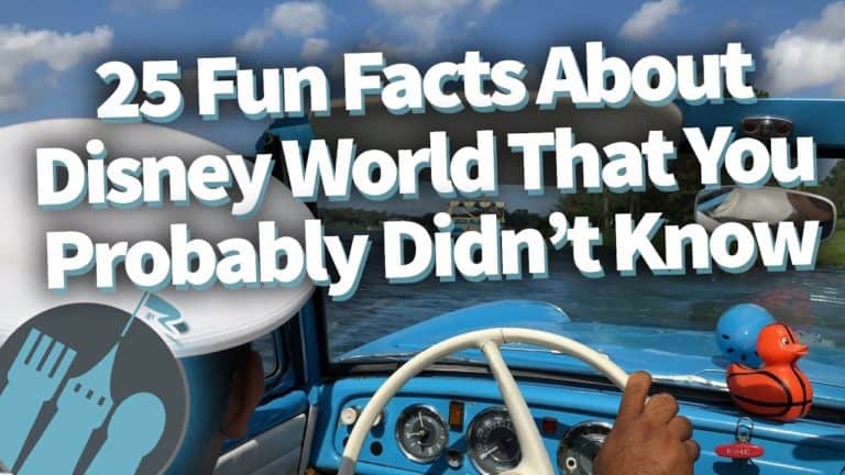 25 Fun Facts About Disney World That You Probably Didn't Know