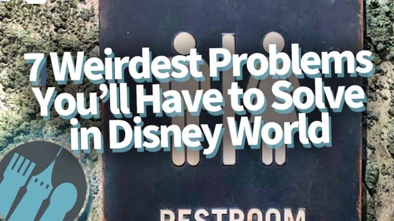 The 7 Weirdest Problems You'll Have to Solve in Disney World