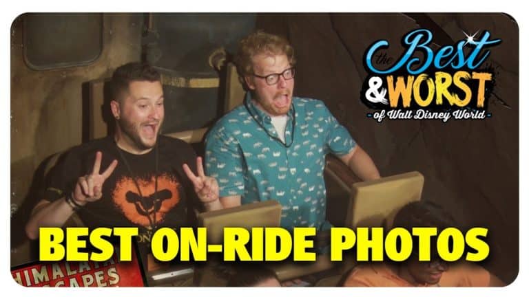 Best On-Ride Photo Ops at Walt Disney World