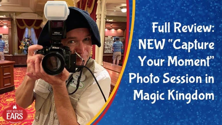 New "Capture Your Moment" Photo Session in Magic Kingdom