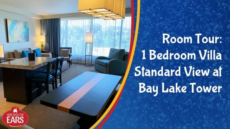 Full Room Tour of Disney's Bay Lake Tower One Bedroom Villa with a Standard View