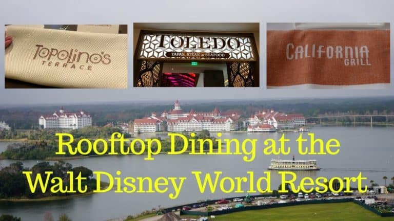 The Top Three Walt Disney World Resort Rooftop Restaurants
