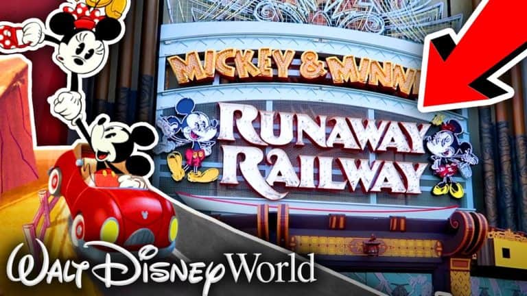 Runaway Railway Signage Installed - Disney News