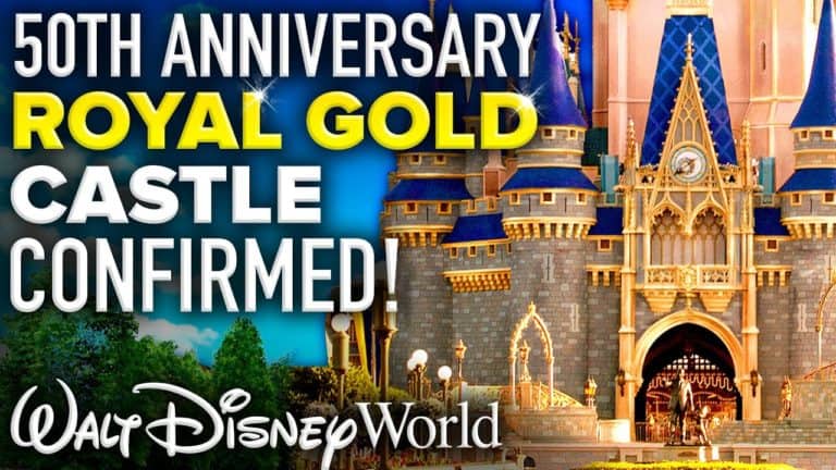 Royal Gold Cinderella Castle CONFIRMED for Walt Disney World