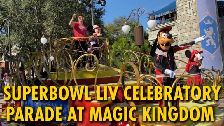 Super Bowl LIV Celebratory Parade with Patrick Mahomes - Magic Kingdom