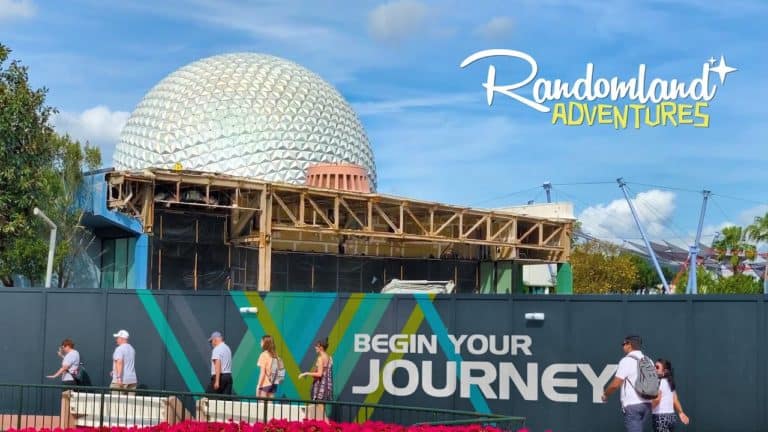 Justin Scarred - Disney Vlogger - Epcot Construction and Changes
