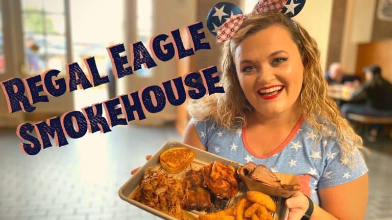 The WDW Couple - Disney Vloggers | Regal Eagle Smokehouse Review