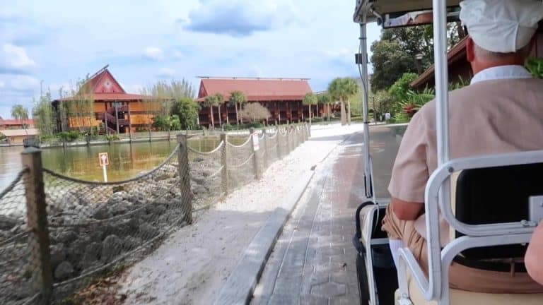 What Does a Very Empty Walt Disney World Look Like ? Resort Tour - Looking Over Closed Magic Kingdom