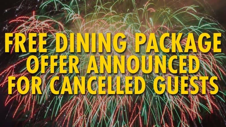Disney World Bookings Open For June 1 - Free Dining Offer for Cancelled Guests