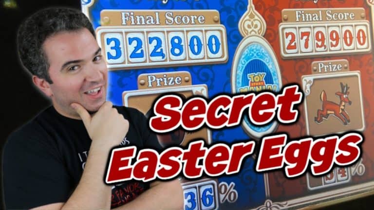 Secrets to get the Best Score on Toy Story Midway Mania - Easter Eggs