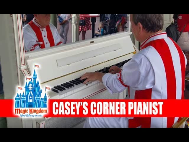 Casey's Corner Piano Player Main Street USA