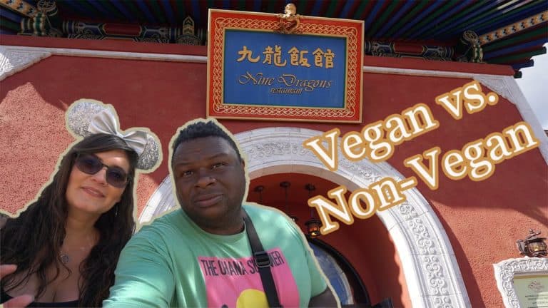 New menu! Nine Dragons - Vegan & non-vegan food review - Epcot - Walt Disney World