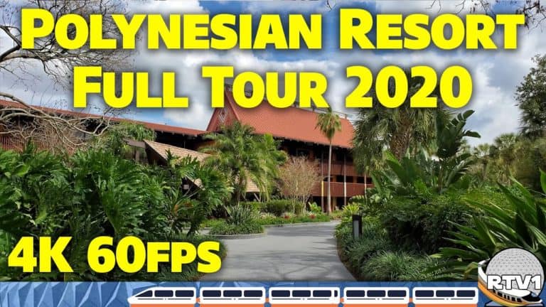 Disney's Polynesian Village Resort - Full Tour 2020 - 4K 60fps