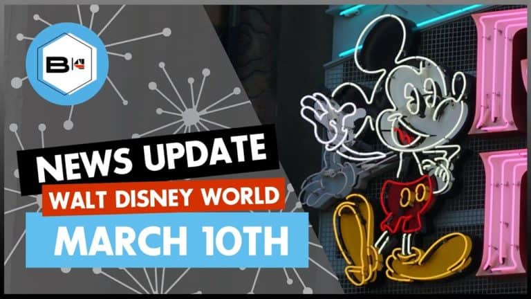 Walt Disney World News Update for March 10th
