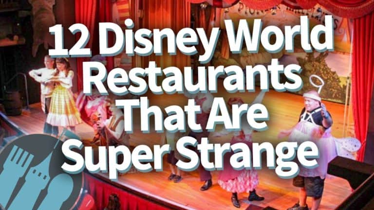 12 Disney World Restaurants That Are Super Strange, In a Good Way