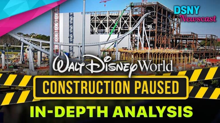 WALT DISNEY WORLD CONSTRUCTION PAUSED - An In-Depth Analysis