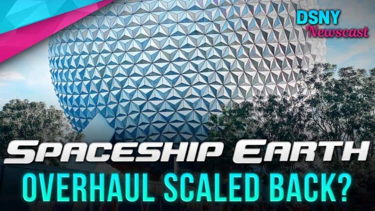 SPACESHIP EARTH Overhaul Scaled Back at Walt Disney World - Disney News