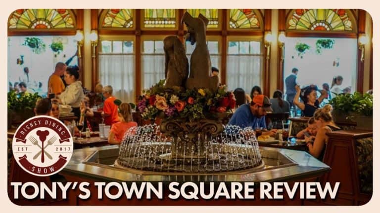 Tony's Town Square Review - Disney Dining Show
