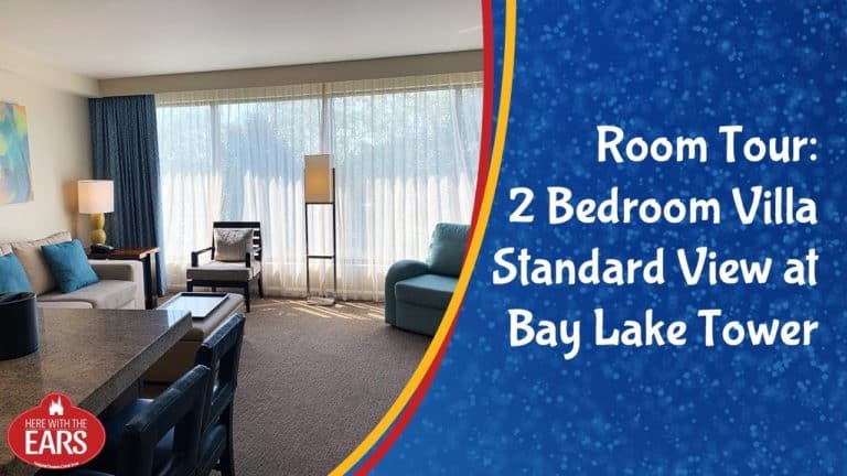 Disney's Bay Lake Tower - Room Tour - 2 Bedroom Villa Standard View