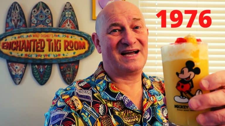 Walt Disney World 1976 - The Monorail Yellow Cocktail - Average Me