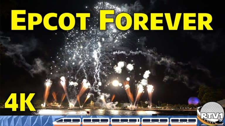 Epcot Forever Fireworks - 4K Full Show - HQ Audio - Resort TV 1