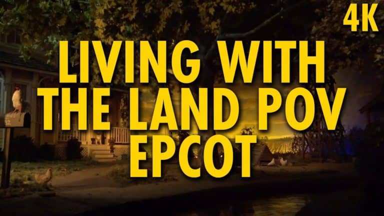 Living with the Land POV at Epcot