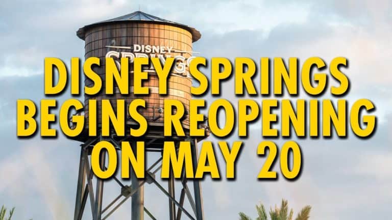 Disney Springs Begins Phased Reopening on May 20 - DIS Unplugged