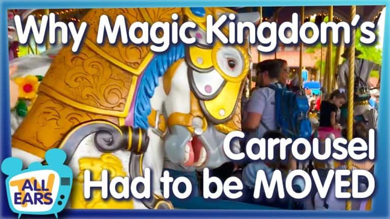 Why Magic Kingdom's 103 Year Old Carrousel Had to Be Moved | Mouse and Castle