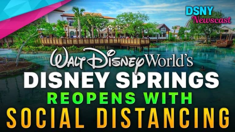 Walt Disney World's DISNEY SPRINGS REOPENS with Social Distancing - DSNY Newscast | Mouse and Castle