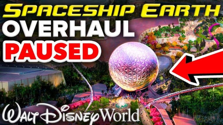 Spaceship Earth Overhaul OFFICIALLY PAUSED at EPCOT - Mickey Views | Mouse and Castle