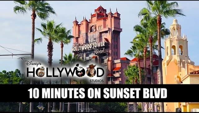 Disney's Hollywood Studios 10 Minutes on Sunset Blvd