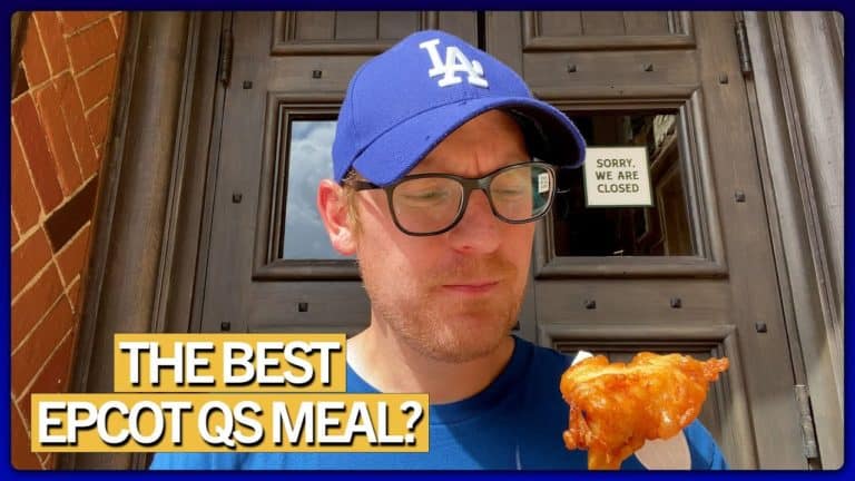 The Best Epcot Quick Service Entree & Dessert?