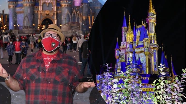 A Cold Night At Disney’s Magic Kingdom 42° - Low Wait Times