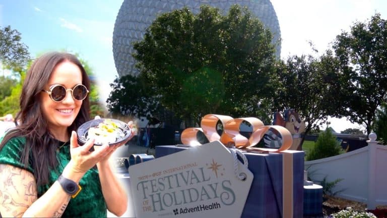 EPCOT Festival of the Holidays Food & Frolicking!