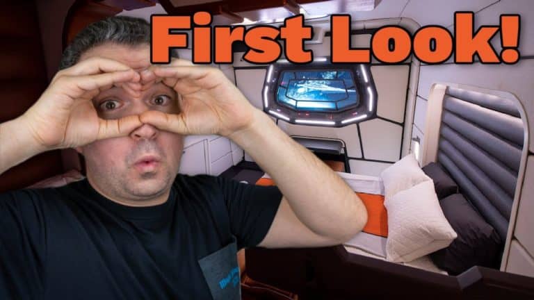 When will it open?? Star Wars Hotel Sneak Peek!