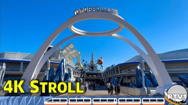 Relaxing Stroll - Tomorrowland on a Perfect Day at Magic Kingdom